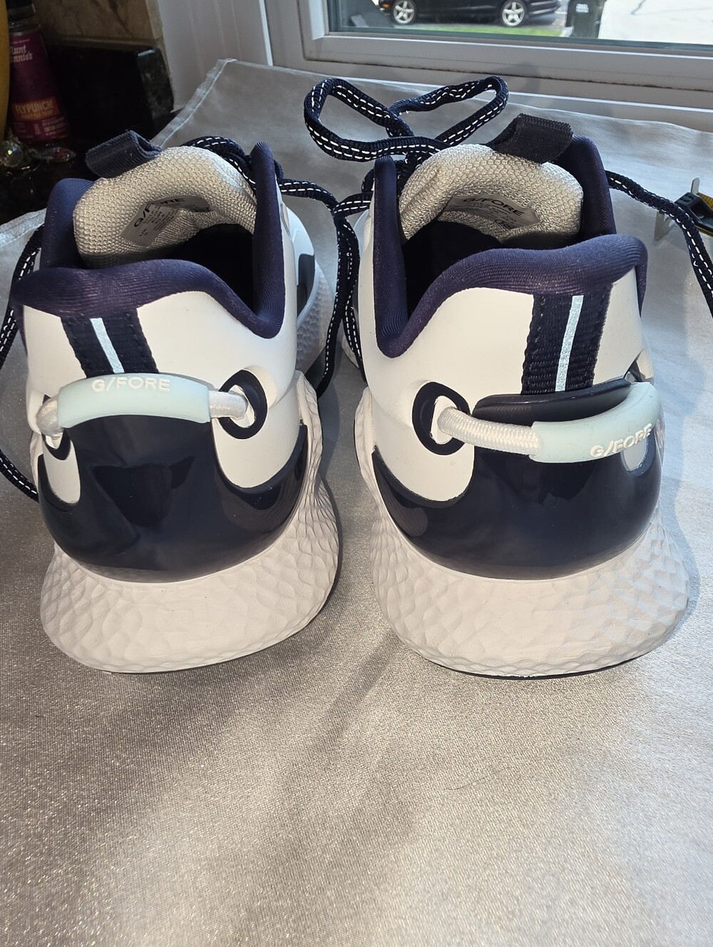 G/FORE MG4+ O2 G/LOCK Ladies Golf Shoes in Snow/Twilight Sz 9 - Picture 9 of 14